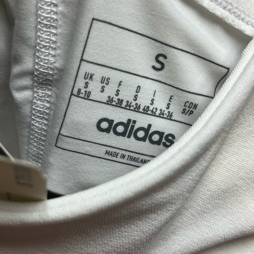 NWT Adidas White Mini Golf Skort with Pockets - Picture 6 of 6